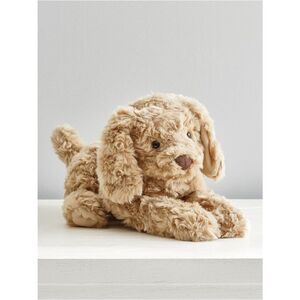 Pottery Barn Kids Labradoodle Plush Tan Puppy Dog Toy Medium Soft Cuddly Pet